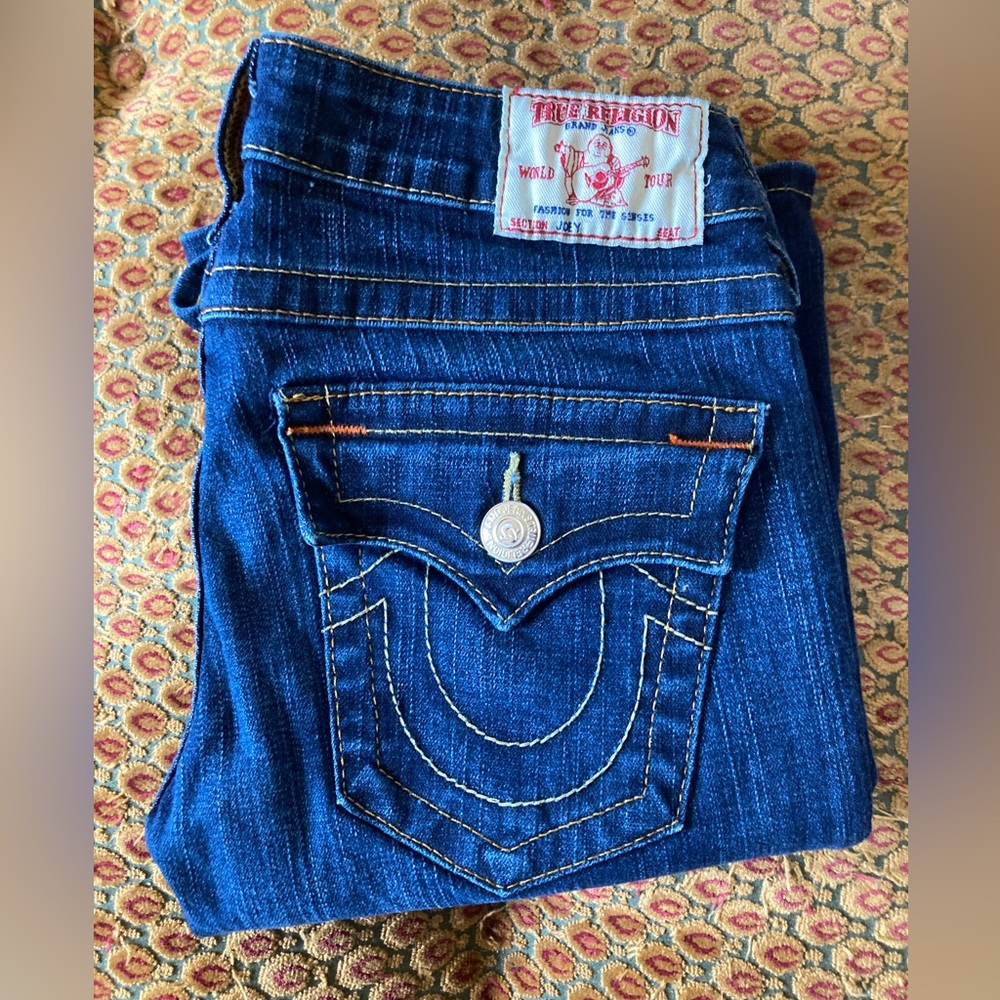 RETRO VINTAGE TRUE RELIGION JEANS!   Size 27 Like New